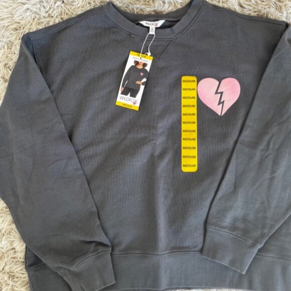 Wildfox “I Wish It Was Saturday” Sweatshirt NWT - (M) - Picture 4 of 7
